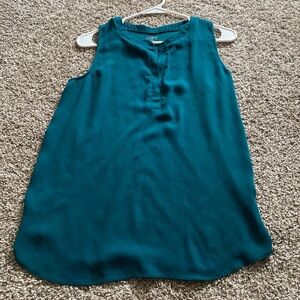 LOFT Teal Sleeveless Women's Top
